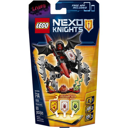 ULTIMATE LAVARIA -NEXO KNIGHTS 69 PCS/SET