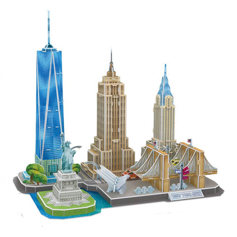 NEW YORK CITY LINE-3D PUZZLE 123PCS