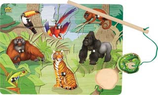 PUZZLE MAGNETIC RAINFOREST PICKUP PCS WITH MAGNETIC WAND
