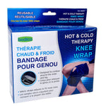 KNEE WRAP HOT & COLD THERAPY ADJUST TO FIT MOST SIZES