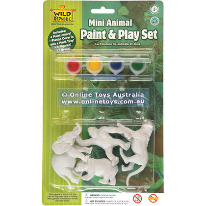MINI ANIMAL PAINT AND PLAY SET
