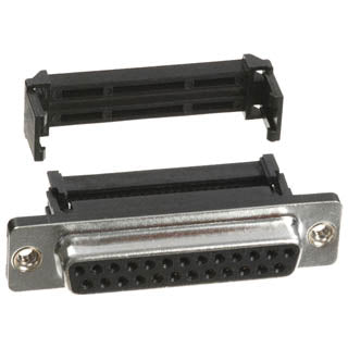 DB25F IDC PLAS MET/LIP