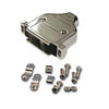 DB25 HOOD 2PC METAL W/HDWR