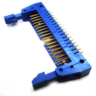 HDR SHRD LATCH 34 W/KEY PCST BLUE