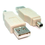 USB ADAPTER A MALE-MINI B MALE 4PIN