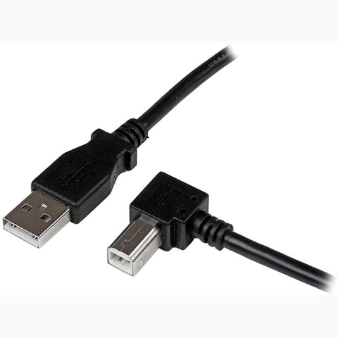 USB CABLE A(ST)-B(RA) MALE/MALE 3FT BLK VERSION 2.0