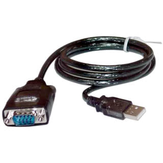 USB TO RS-232(SERIAL) ADAPTER 1F USB CABLE A MALE-DB9M