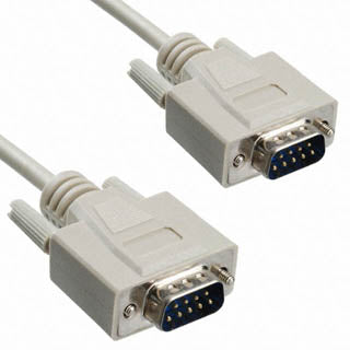 SERIAL CABLE DB9M/M 6FT STRAIGHT