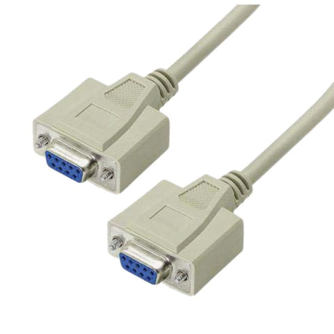 SERIAL CABLE DB9F/F 25FT