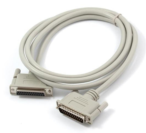 SERIAL CABLE DB25M/F 3FT BEIGE