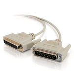 NULL MODEM CABLE DB25M/25F 6FT