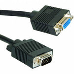 VGA EXT CABLE DBHD15M/F 50FT BLACK