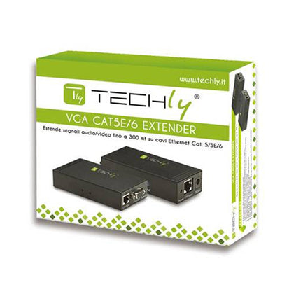 VGA CAT5/5E/6 EXTENDER EXTENDS VIDEO/AUDIO UPTO 300M