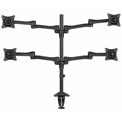MONITOR DESKMOUNT 13-27IN QUAD 5KG LOAD/SCREEN TILT/SWIVEL