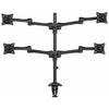 MONITOR DESKMOUNT 13-27IN QUAD 5KG LOAD/SCREEN TILT/SWIVEL