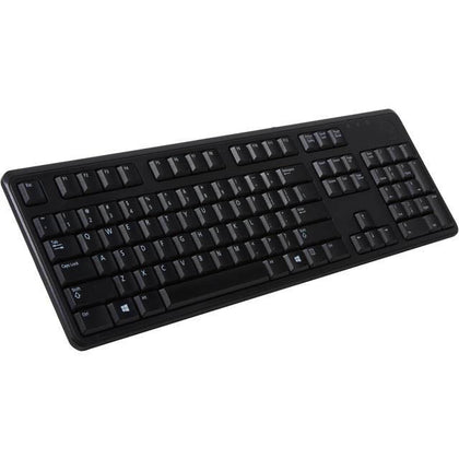 KEYBOARD STANDARD USB WIRED ERGONOMIC BLACK