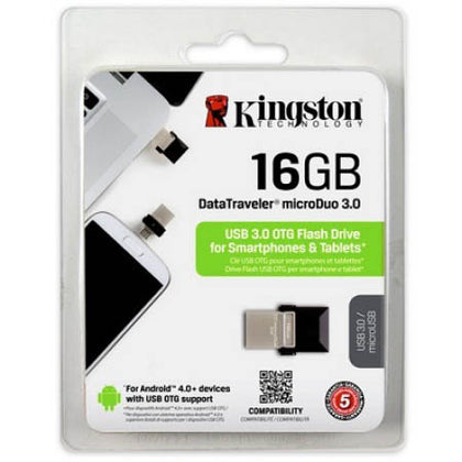 USB FLASH DRIVE OTG 16GB 3.0 WITH MICRO USB
