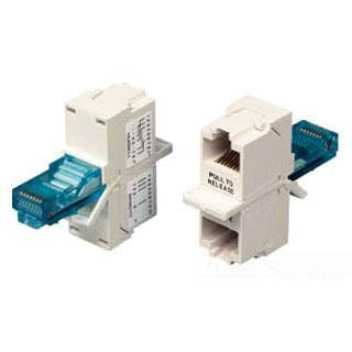 MODULAR T ADAPTER 8P8CJKX2-8P8CP SPLITS PLUG POS .5 4&1 2 TO