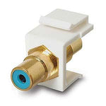 KEYSTONE COUPLER RCA BLU JK-JK