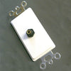 WALL PLATE DECORA INSERT 3.5MM STEREO JACK