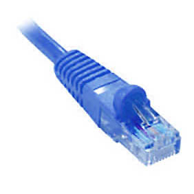 PATCH CORD CAT5E BLU 6FT SNAGLESS BOOT