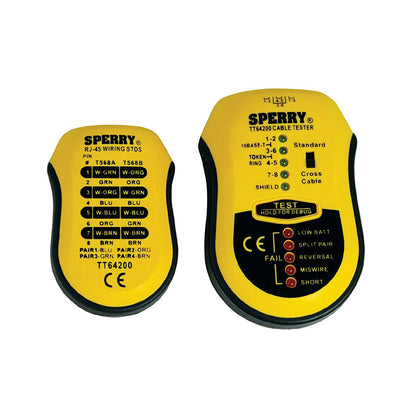 CABLE TESTER FOR NETWORKING RJ45 UTP/STP
