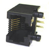 MODULAR JACK 6P6C PCRA BLK