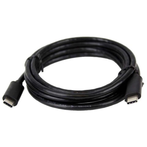 USB CABLE C MALE TO C MALE 6FT BLACK CHARGING
