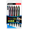 STYLUS PEN FOR TABLETS AND CELLPHONES 5PCS/SET ASSORTED