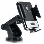 CELL PHONE CAR HOLDER WITH INFRA RED SENSING WIRELESS CHARGER