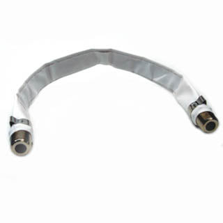FLAT CABLE RG6 F FEM-FEM 8IN