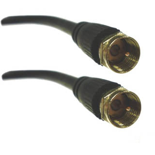 VIDEO CABLE RG59 F M/M 50FT GOLD