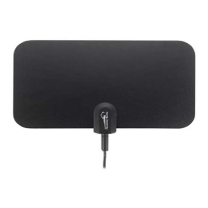 ANTENNA HDTV INDOOR FLAT DIGITAL 1080P 60-80MILES W/3.3FT CABLE
