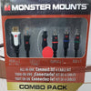HDTV KIT WITH 4 TYPE OF CABLES HDMIX3 CAT5X1 OPTICALX1 RGBX1