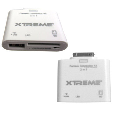 CAMERA CONNECTION KIT FOR IPAD 2-IN-1 USB/SD CARD SELECTOR