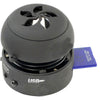 SPEAKER PORTABLE TWEAKERS LAPTOP SD CARD SLOT W/USB CHARGER BLACK