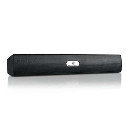 SPEAKER WIRELESS BLUETOOTH BLACK WITH BUILT-IN MICROPHONE