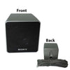 SPEAKER MINI RECT 6R 133W SILVER 3.5X4X3.75IN WITH WIRE