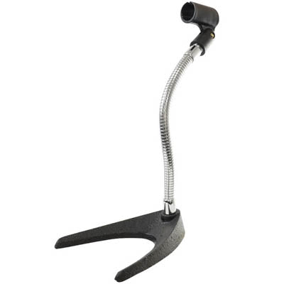MICROPHONE STAND GOOSENECK 9INCH WITH MIC HOLDER