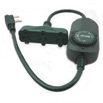 TIMER OUTDOOR PHOTOCELL ACTIVATE WITH 3 OUTLETS
