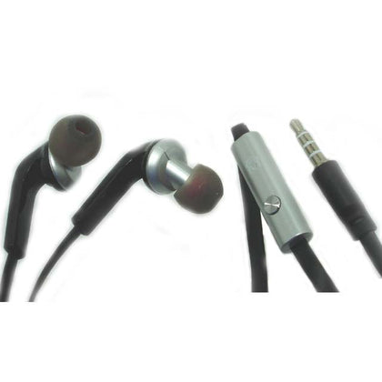 EARPHONE 32R 3.5MM W/MIC SILVER 3.6FT 32MW