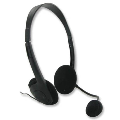 HEADSET WITH MICROPHONE 3.5MM X2 STEREO PLUGS FOR SPR & MIC