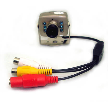 CAMERA SECURITY COLOR WITH SOUND INFRARED CCTV 1/3 CMOS NTSC