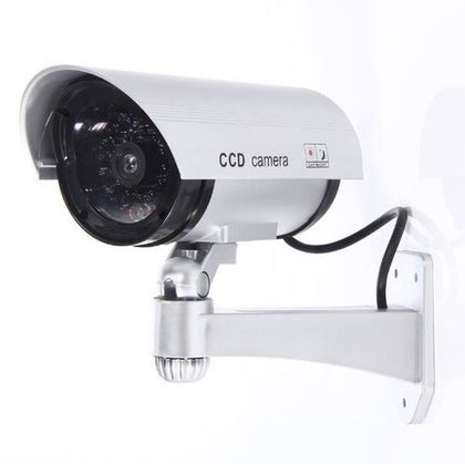 CAMERA DUMMY WITH FLASHING LED LIGHT INDOOR/OUTDOOR USE