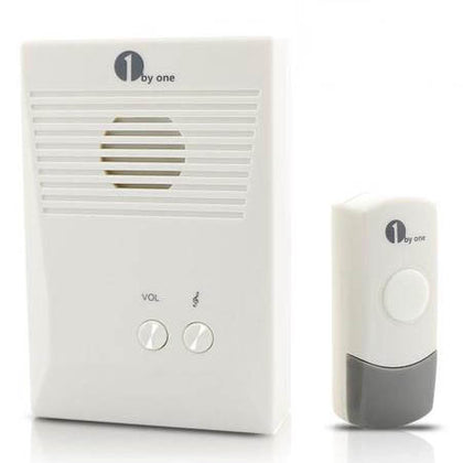 DOOR CHIME WIRELESS 60MTR RANGE 36 MELODIES PLUG-IN