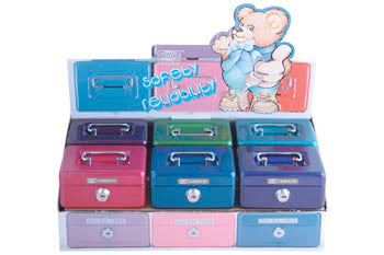 CASH BOX METAL DISPLAY BOX OF 12 SOLD INDIVIDUA