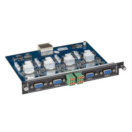 MODULAR VIDEO MATRIX SWITCHER INPUT CARD VGA COMPONENT S-VIDEO