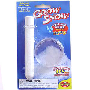 GROW SNOW BLISTER CARD-AGES 4+