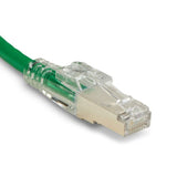 PATCH CORD CAT5E GRN 1FT SNAGLESS BOOT