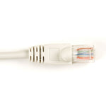 PATCH CORD CAT5E WHT 4FT SNAGLESS BOOT